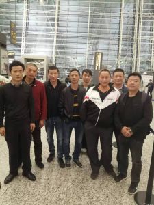 鑫正乌兹别克斯坦出境机场留影