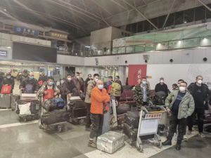 鑫正以色列出境机场留影