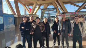 鑫正孟加拉出境机场留影