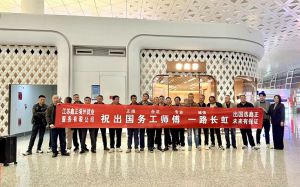 江苏鑫正11.9迪拜瓦工顺利出境