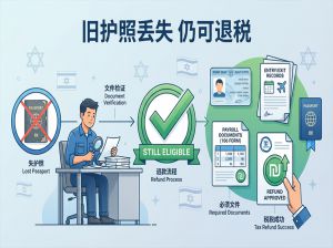 旧护照丢弄丢了，还能退税吗