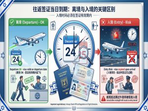 往返签证当日到期能否顺利离境？人口与移民局实务要点说明