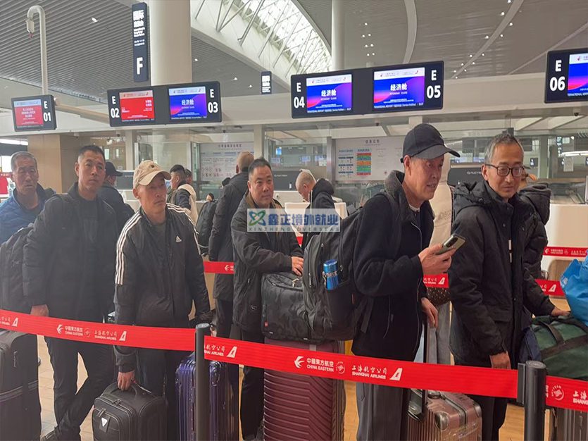 江苏鑫正2026.1.29青岛出境